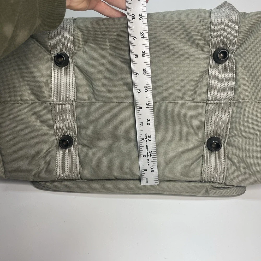 Singer Universal Sewing Machine Tote Storage Case Carry Bag Excellent Green